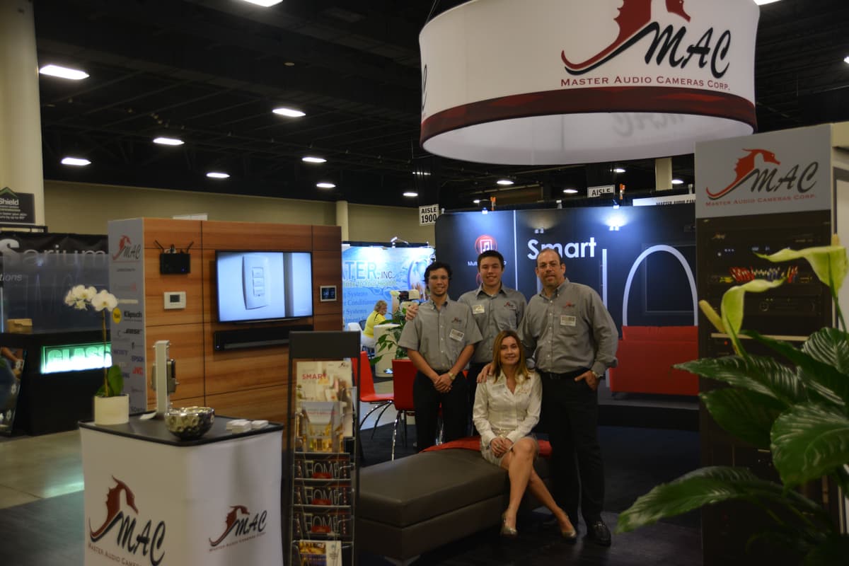 Master Audio Cameras at Home Show